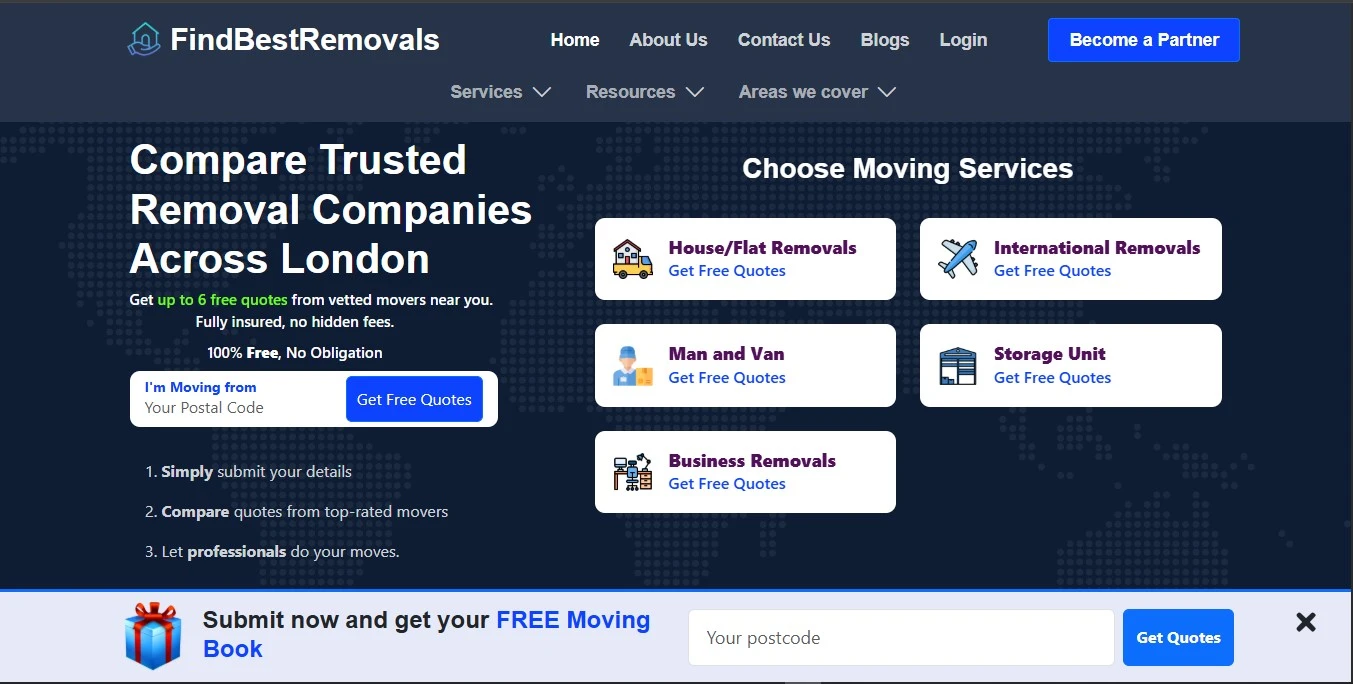 FindBestRemovals platform thumbnail