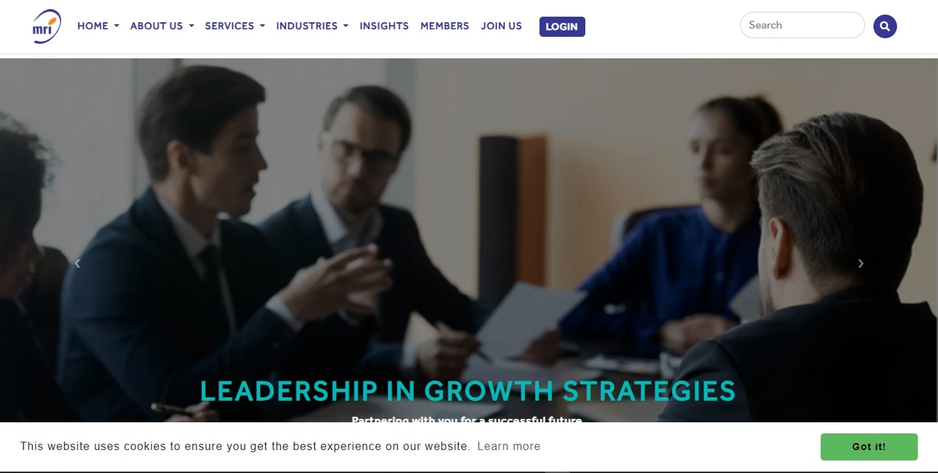 Moores Rowland website thumbnail